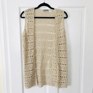 Joseph A. Sleeveless Cardigan